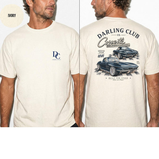 Camiseta Masculina Darling Club Coastal Drive Ivory